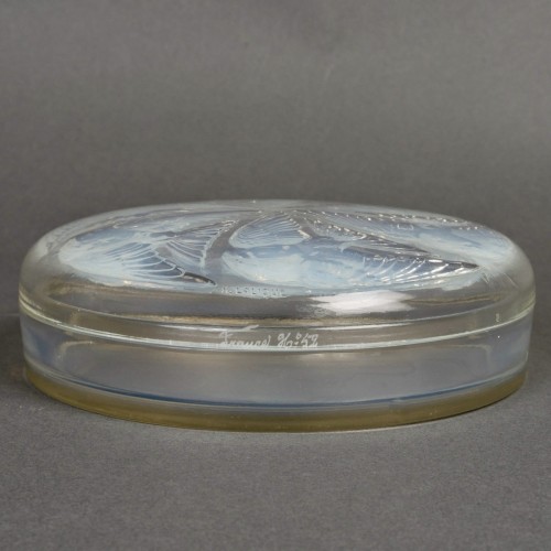 1921 René Lalique - Boîte Mésanges - Art Déco