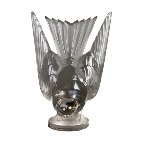 1928 René Lalique - Mascotte automobile Hirondelle