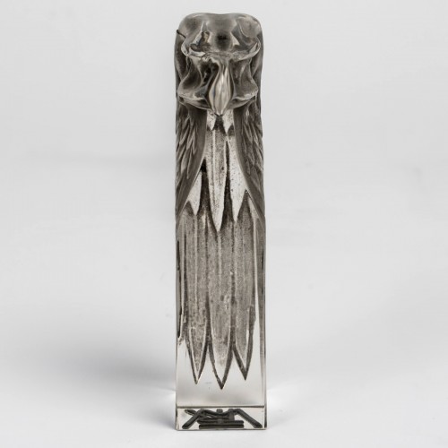 1911 René Lalique - Cachet Tête d'Aigle patiné gris - BG Arts