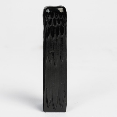 Verrerie, Cristallerie  - 1911 René Lalique - Cachet Tête d'Aigle noir patiné blanc