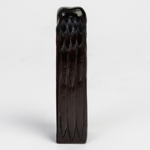 1911 René Lalique - Cachet Tête d'Aigle ambre foncé - BG Arts