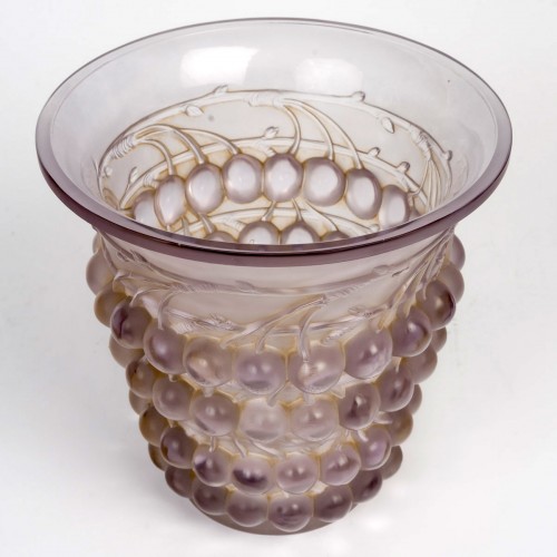 Verrerie, Cristallerie  - 1930 René Lalique - Vase Montmorency