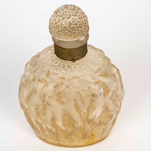 1937 René Lalique - Flacon Calendal pour Molinard - Verrerie, Cristallerie Style Art Déco