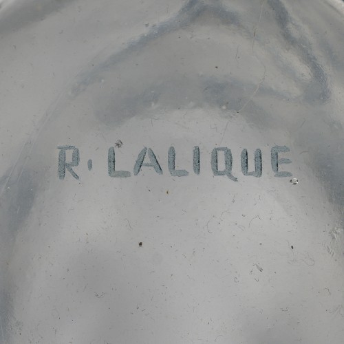 Art nouveau - 1913 René Lalique - Vase Bordure Bluets