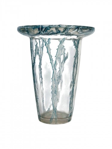 1913 René Lalique - Vase Bordure Epines