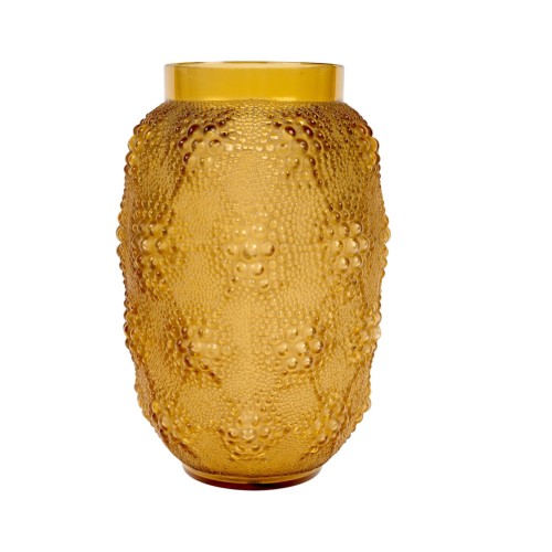 1932 René Lalique - Art Deco Vase Davos