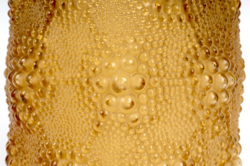 1932 René Lalique - Art Deco Vase Davos - 