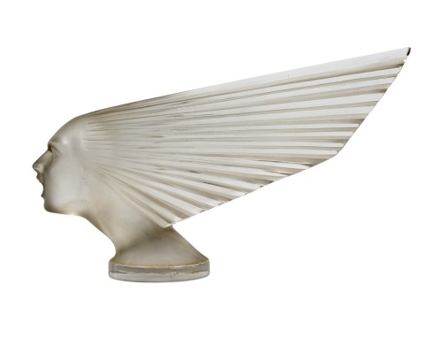 1928 René Lalique - Car Mascot Hood Ornament Victoire