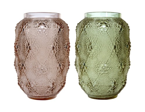 1932 René Lalique - Vase Davos Alexandrite Glass