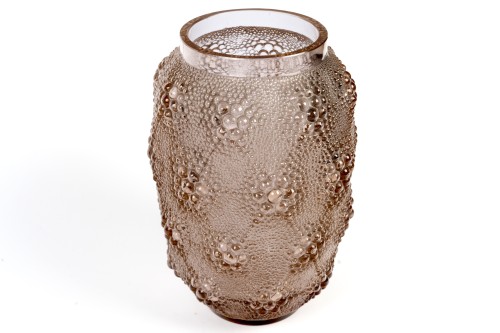 1932 René Lalique - Vase Davos Alexandrite Glass - 