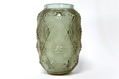 Art Déco - 1932 René Lalique - Vase Davos Alexandrite Glass