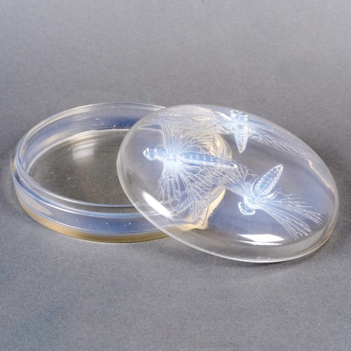 Glass & Crystal  - 1921 René Lalique - Box Libellules Dragonflies