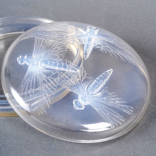 20th century - 1921 René Lalique - Box Libellules Dragonflies