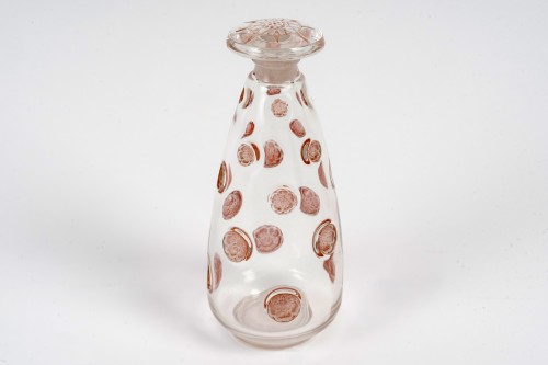 1912 René Lalique - Flacon Fleurs Concaves - Verrerie, Cristallerie Style Art Déco