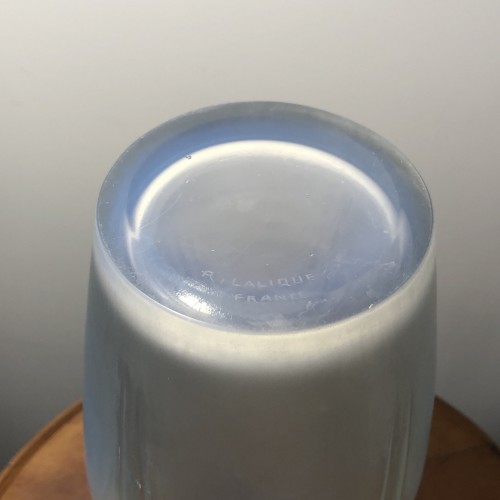 Antiquités - 1924 René Lalique -  Vase Ceylan