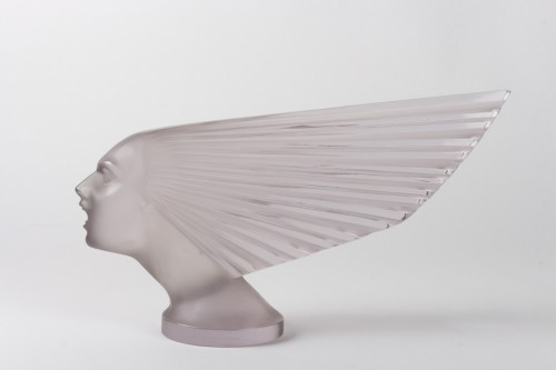 1928 René Lalique - Bouchon de Radiateur Mascotte Victoire - BG Arts