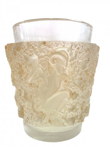 1938 René Lalique - Vase Bacchus