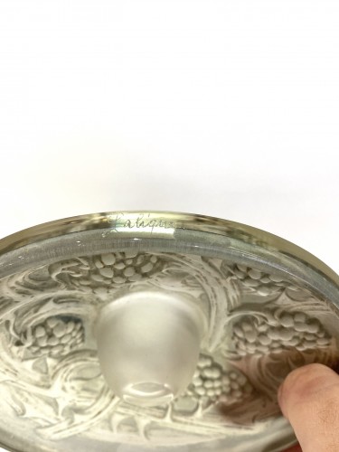 20th century - 1920 René Lalique - Inkwell Mures