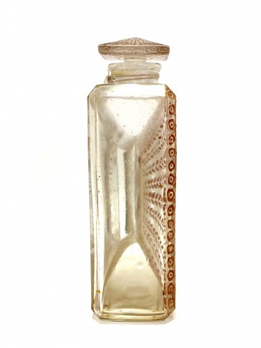 1925 René Lalique - &quot;La Belle Saison&quot; Houbigant Perfume Bottle - Glass & Crystal Style Art Déco