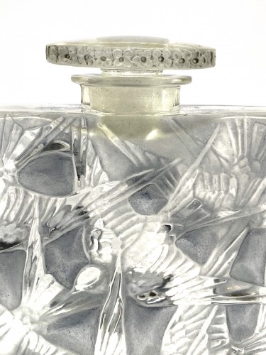 Art Déco - 1920 René Lalique - Flacon « Hirondelles »