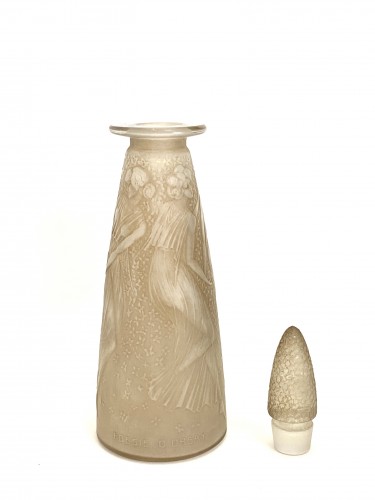 Glass & Crystal  - 1914 René Lalique - Perfume Bottle &quot;Poesie&quot; for D&#039;Orsay