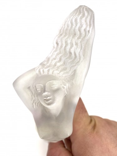 1931 René Lalique - Originale Mascotte « Chrysis »  - BG Arts