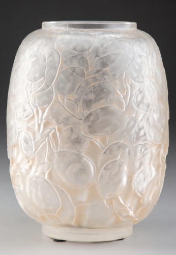 Verrerie, Cristallerie  - 1914 René Lalique - Vase "Monnaie du Pape" 