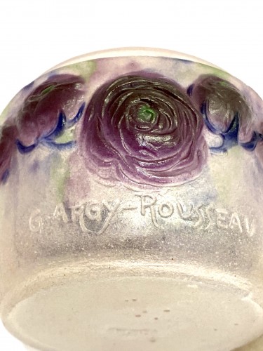 Art Déco - 1921 Gabriel Argy-rousseau - Box Jar Roses Renonculus 