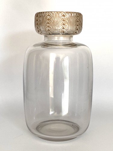 1929 René Lalique - Vase &quot;Breda&quot;  - Glass & Crystal Style Art Déco