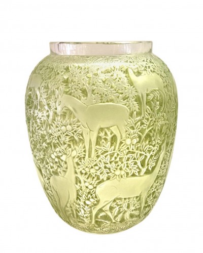 1931 René Lalique -  Vase "Biches" 
