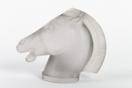 Verrerie, Cristallerie  - 1929 René Lalique - Mascotte « Longchamp A » 