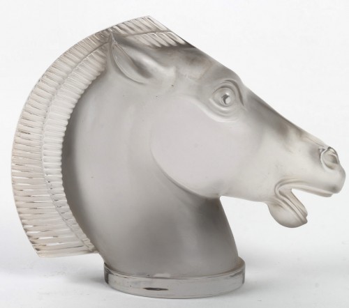 Antiquités - 1929 René Lalique - Mascotte « Longchamp A » 