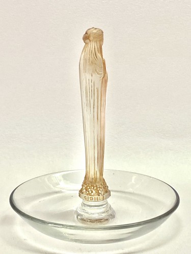 1925 René Lalique - Ashtray Pintray &quot;Clos Sainte-Odile&quot; - Glass & Crystal Style Art Déco