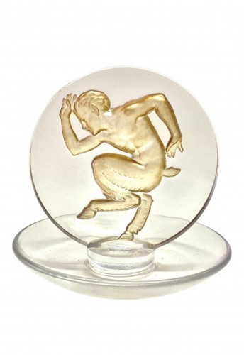 1931 René Lalique - Ashtray Pintray "Faune" 