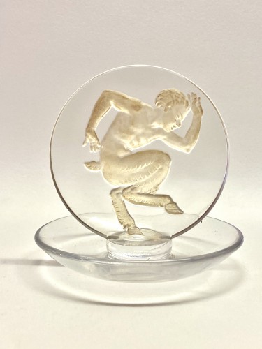 20th century - 1931 René Lalique - Ashtray Pintray &quot;Faune&quot; 