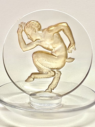 1931 René Lalique - Ashtray Pintray &quot;Faune&quot;  - Art Déco