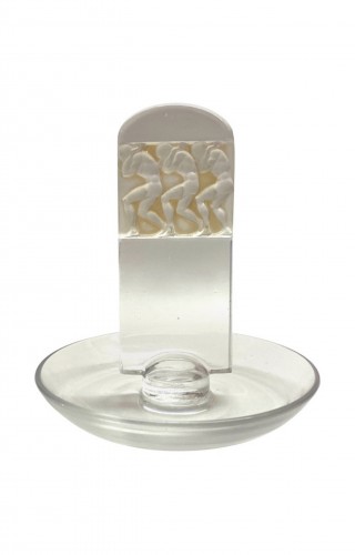 1931 René Lalique - Ashtray Pintray &quot;Athletes&quot; 