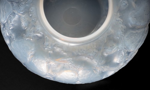 XXe siècle - 1919 René Lalique - Vase Perruches