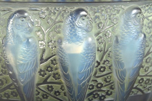 Verrerie, Cristallerie  - 1931 René Lalique - Coupe Perruches