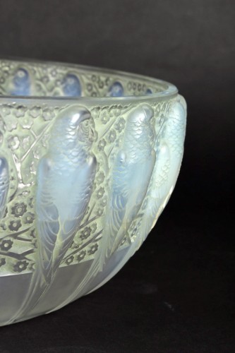 20th century - 1931 René Lalique - Bowl Perruches 