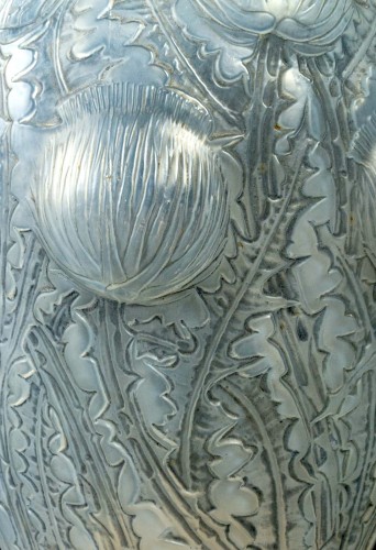 1926 René Lalique - Vase Domrémy - Glass & Crystal Style Art Déco