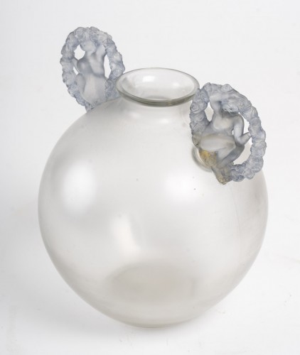 Verrerie, Cristallerie  - 1926 René Lalique - Vase Ronsard