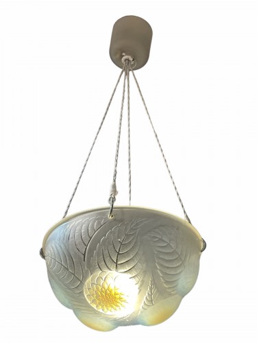 1921 René Lalique - Suspension Dahlias - Luminaires Style Art Déco