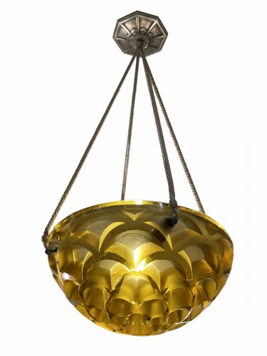 1926 René Lalique - Chandelier Rinceaux 