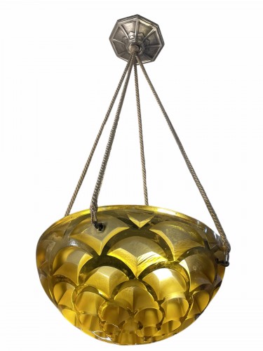 1926 René Lalique - Chandelier Rinceaux  - 