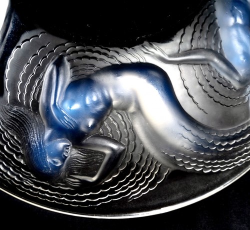 1932 René Lalique - Bowl Calypso - Art Déco