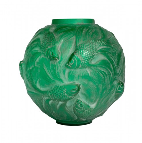 1924 René Lalique - Vase Formose