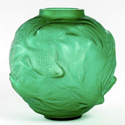 Art Déco - 1924 René Lalique - Vase Formose