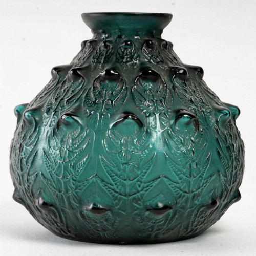 Verrerie, Cristallerie  - 1912 René Lalique - Vase Fougères