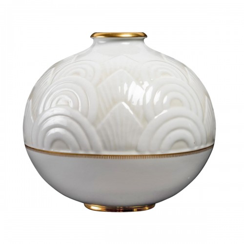 1934 Manufacture de Sèvres - Round Art Deco Vase